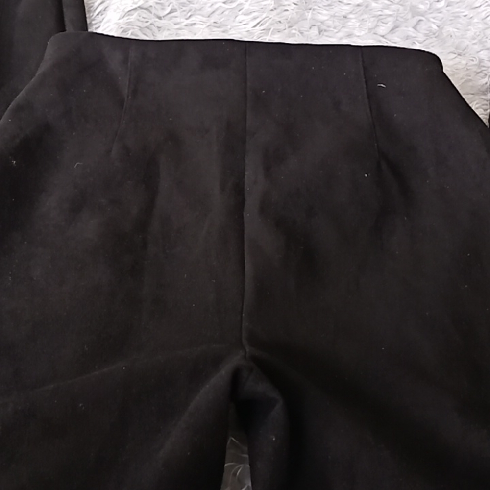 Zara straight suede like pants size XS - Picture 6 of 9
